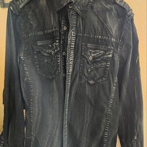 Affliction black premium shirt